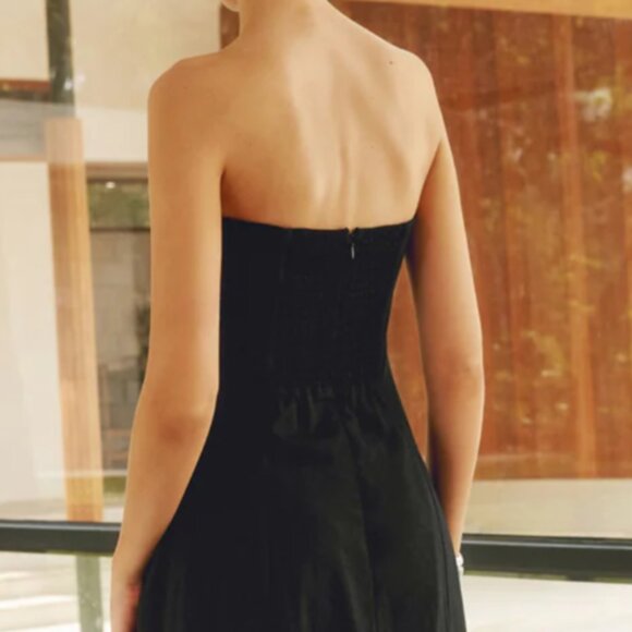 NWT Commense Strapless Maxi Dress Medium - Picture 5 of 6